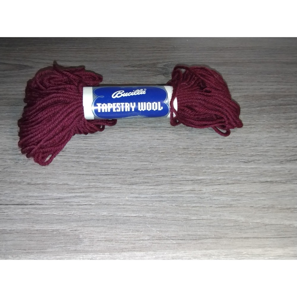 Vtg Bucilla 100% Tapestry Wool Color No. 56